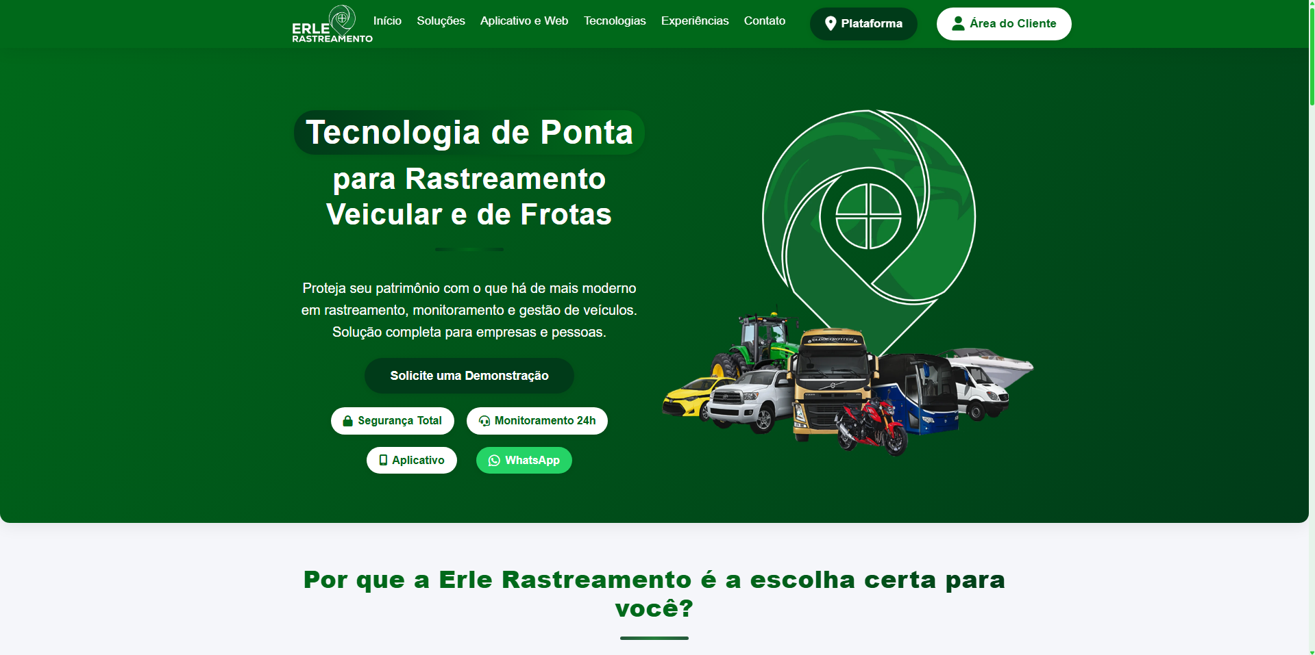 Erle Rastreamento